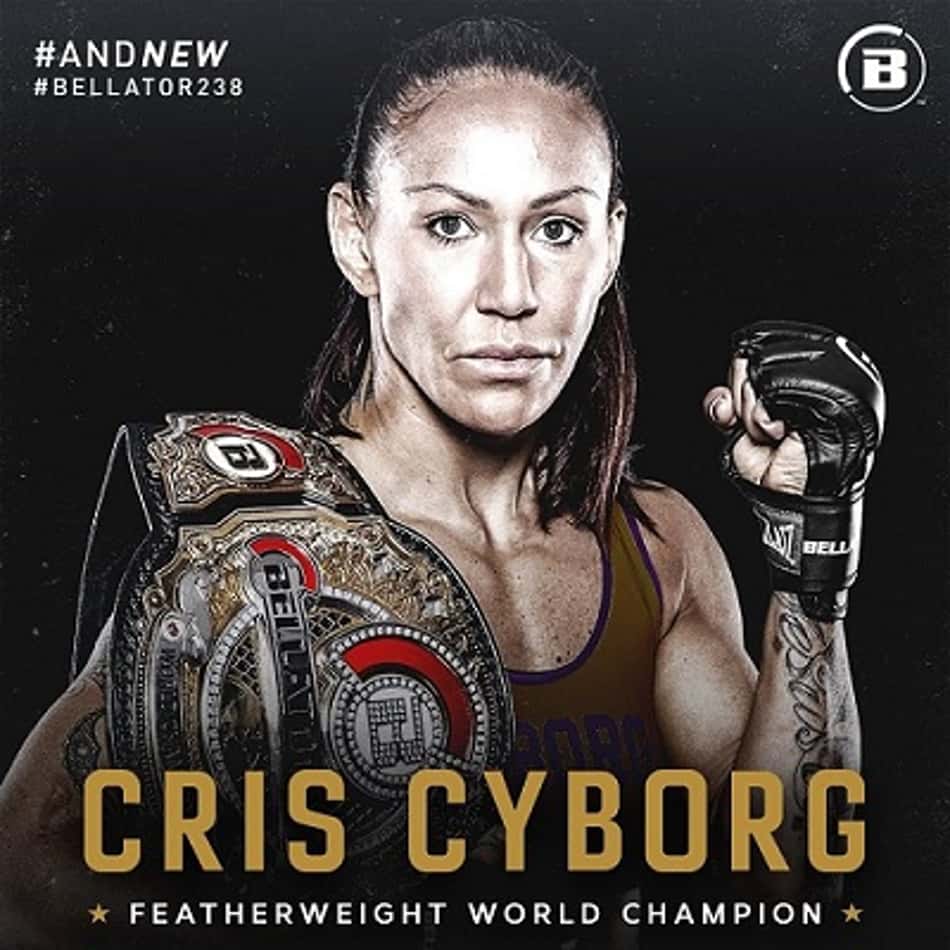 Cyborg nocauteia, se torna campeã no Bellator e faz história no MMA