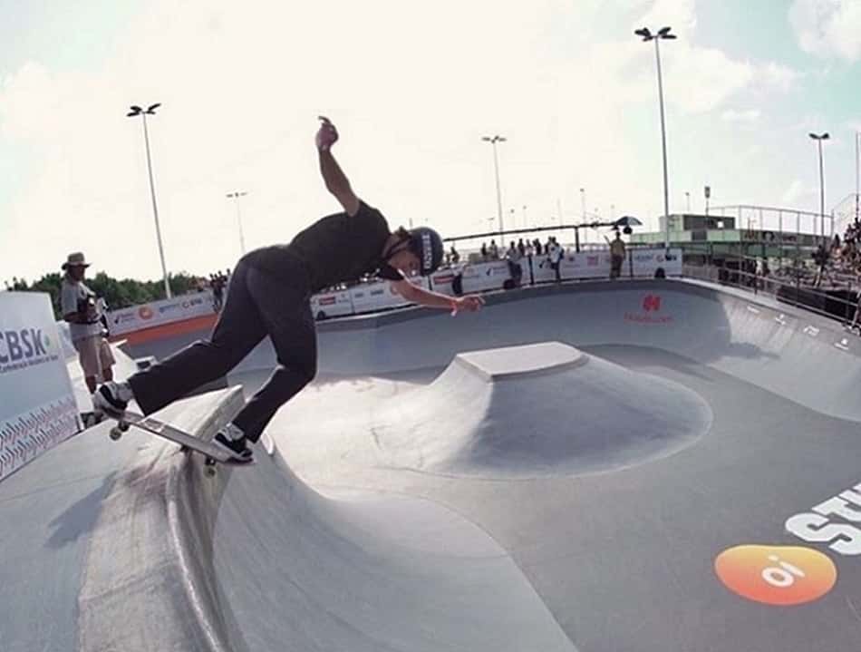 Luigi Cini, de 17 anos, supera favorito e conquista OI STU de skate park
