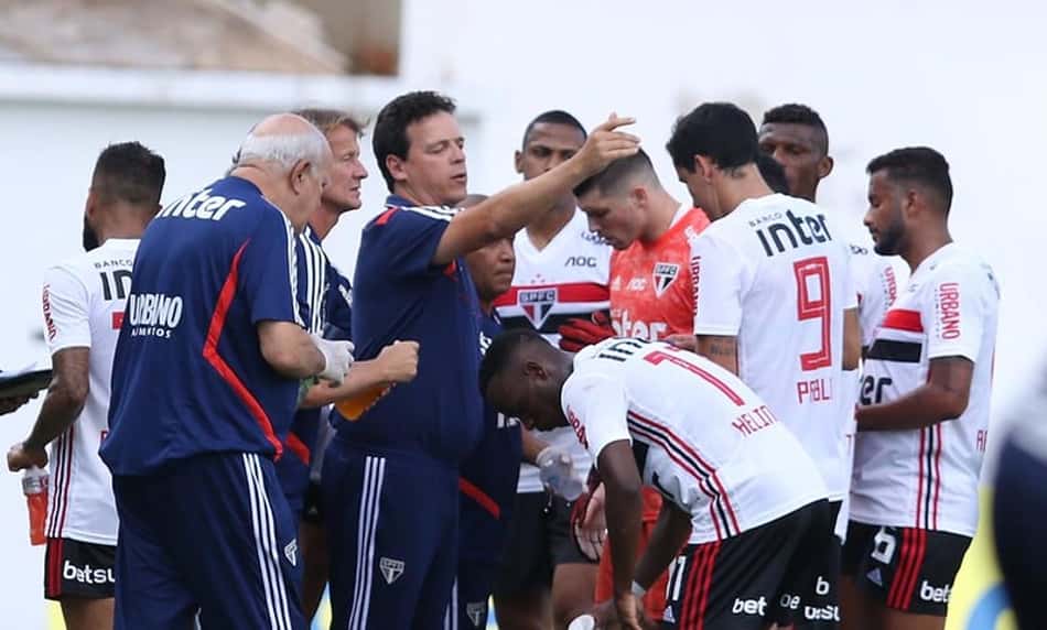 Diniz abre a possibilidade de poupar jogadores na quarta-feira