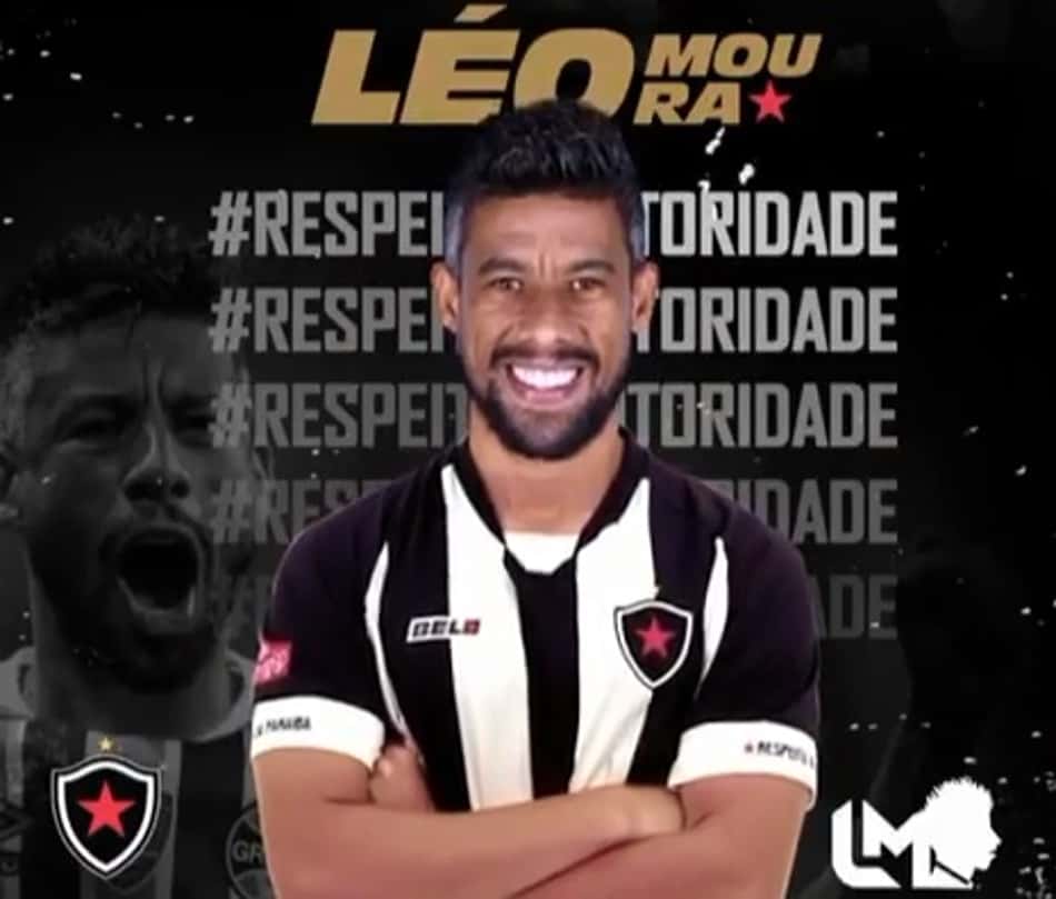 Léo Moura é o novo reforço do Botafogo-PB