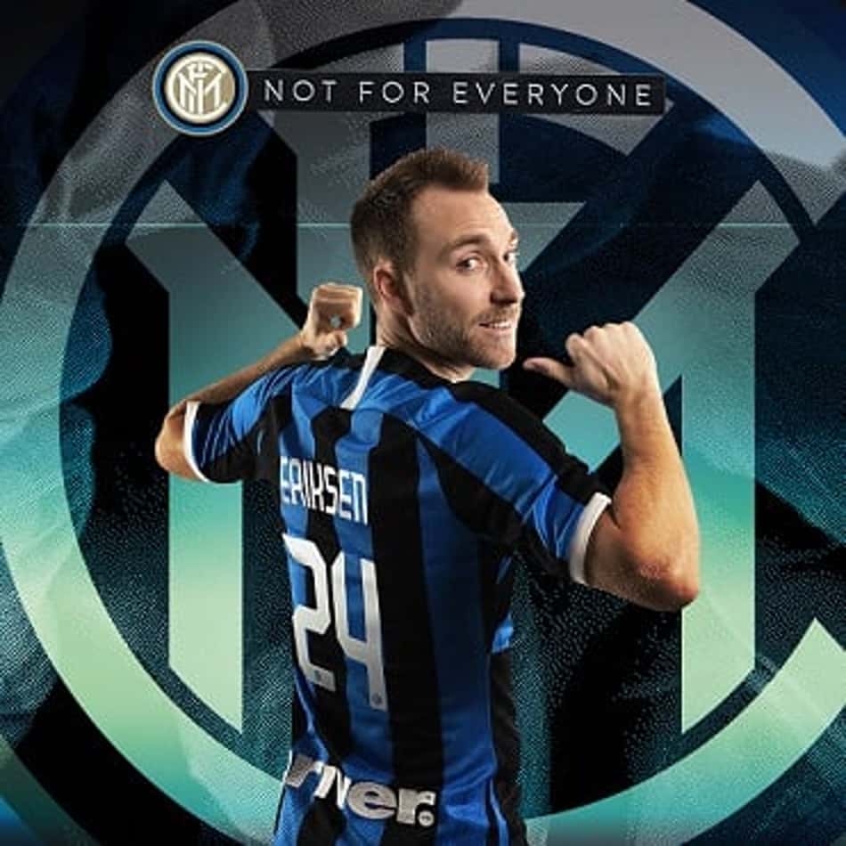 Christian Eriksen é anunciado como novo reforço pela Inter de Milão