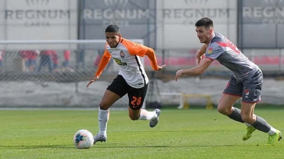 No Shakhtar Donetsk, Marquinhos Cipriano comemora evolução