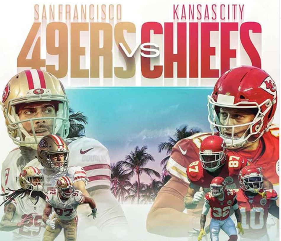 49ers lideram buscas na web; Entre QBs, Mahomes 'goleia' Garoppolo