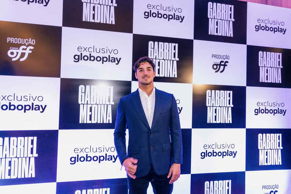 Lançamento de filme sobre Gabriel Medina reúne celebridades em SP