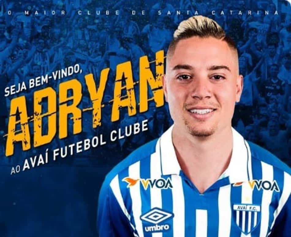 Adryan é confirmado como novo reforço do Avaí