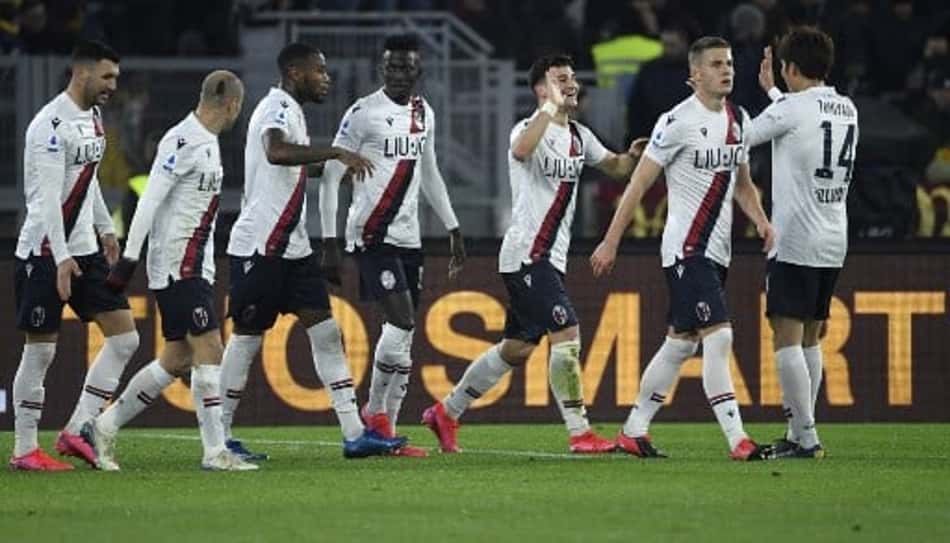 Em jogo eletrizante e de cinco gols, Bologna vence a Roma, fora de casa