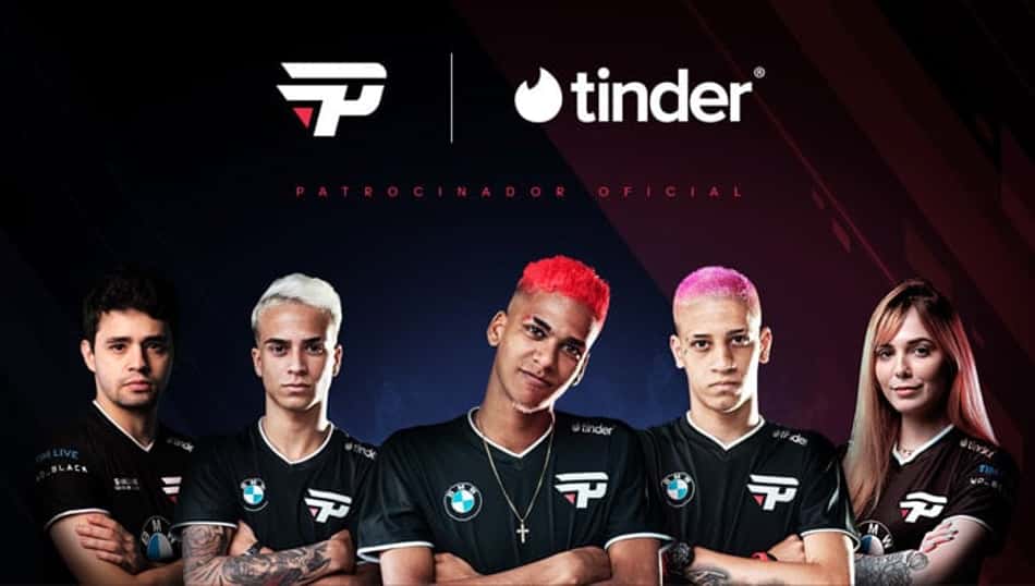 Tinder é o novo patrocinador da paiN Gaming