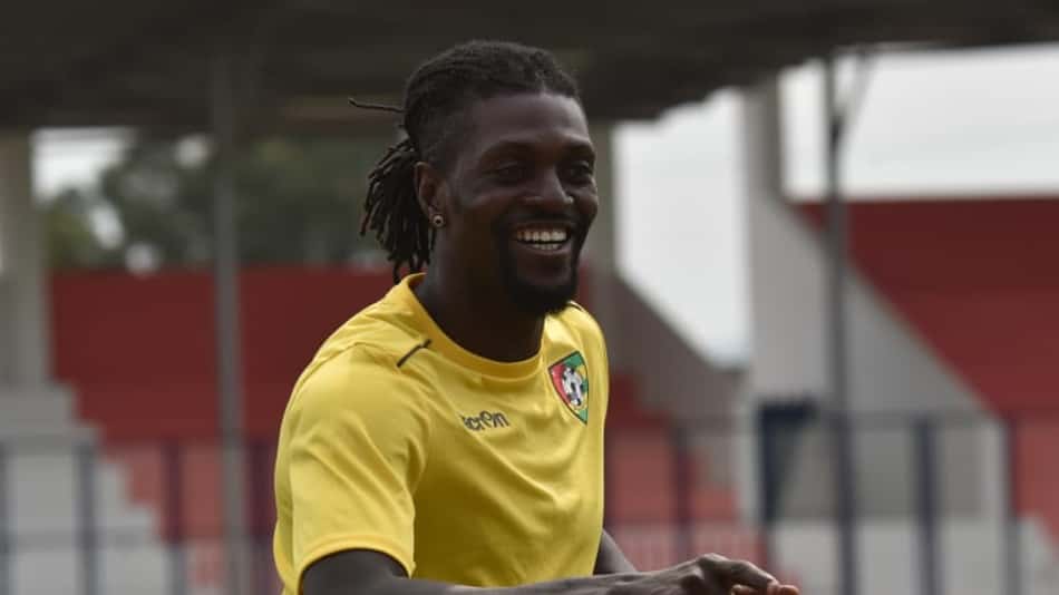 Expectativa de grande festa para recepção de Adebayor no Olimpia