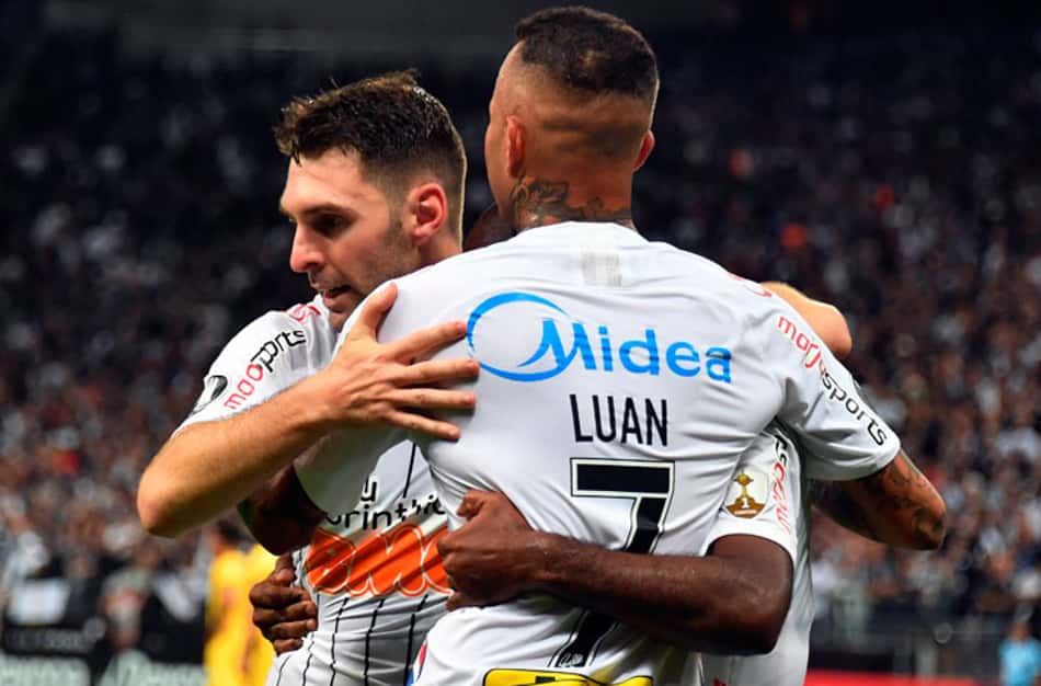 Corinthians x Guaraní-PAR - Comemoração