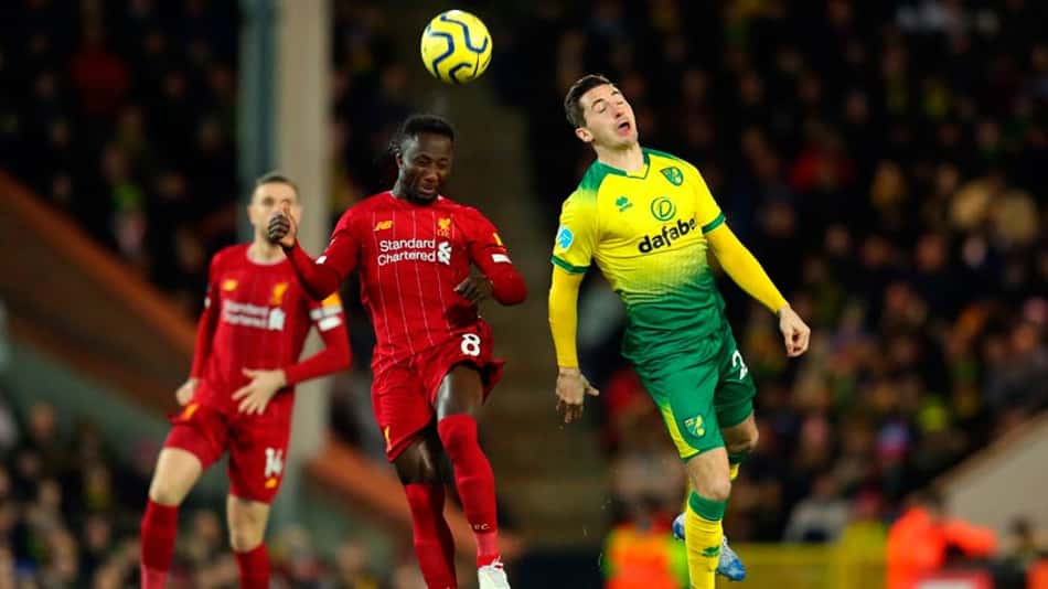 Norwich x Liverpool: onde assistir e prováveis escalações