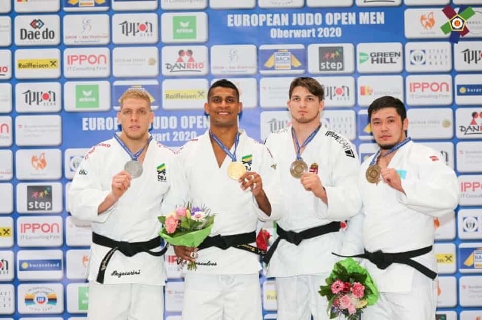 Judô: Brasil conquista sete medalhas nos preparativos para Dusseldorf