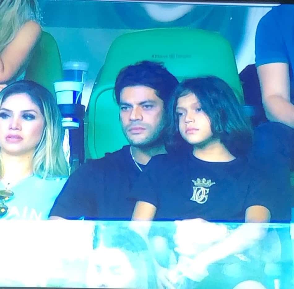 Torcedor do Palmeiras, Hulk vai ao Allianz ver jogo contra o Mirassol