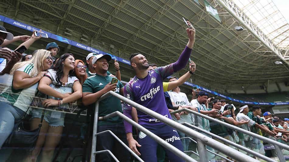 Palmeiras faz treino aberto no Allianz na 4ª e testa novo sistema de ingresso