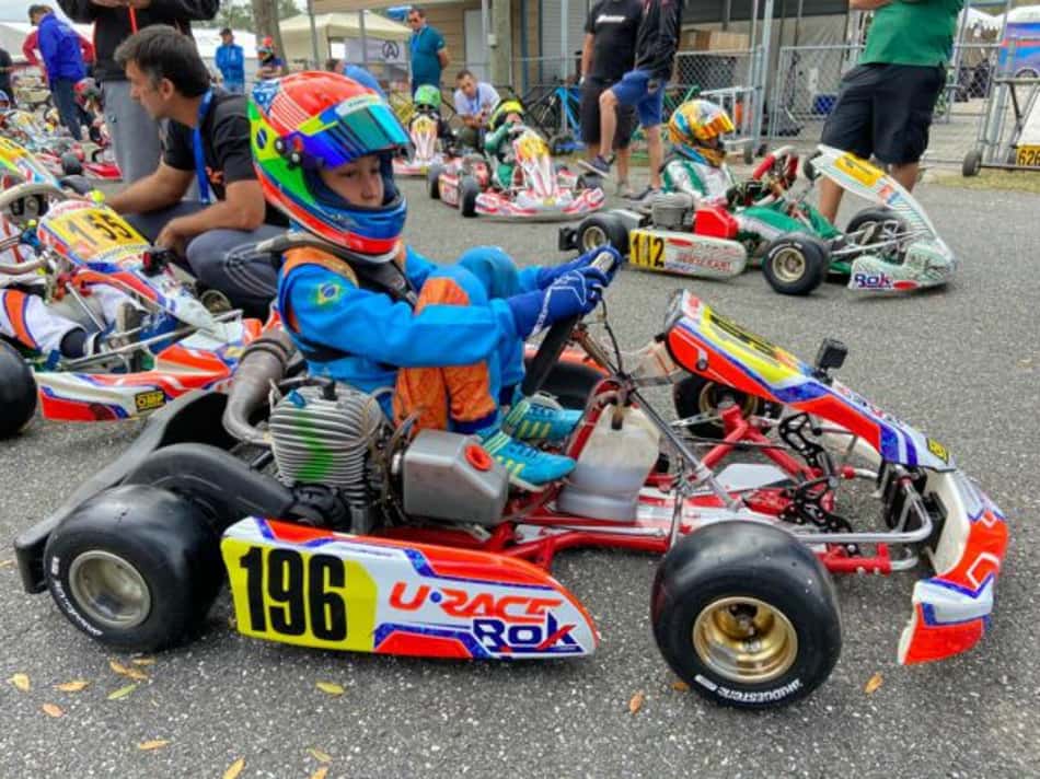 Kart: Enzo Vidmontiene é destaque no Florida Winter Tour com provas de recuperação em Ocala