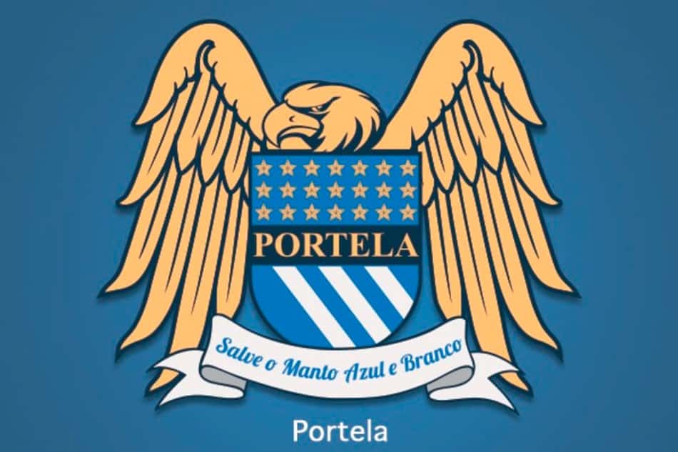 Escudos das escolas de samba são misturados com os de clubes de futebol