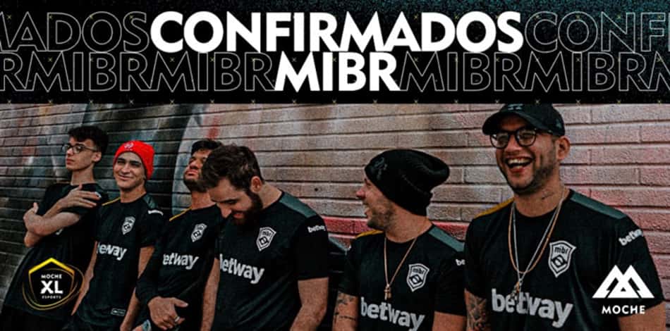 CS:GO: MIBR é a primeira equipe do MOCHE XL Esports 2020 anunciada