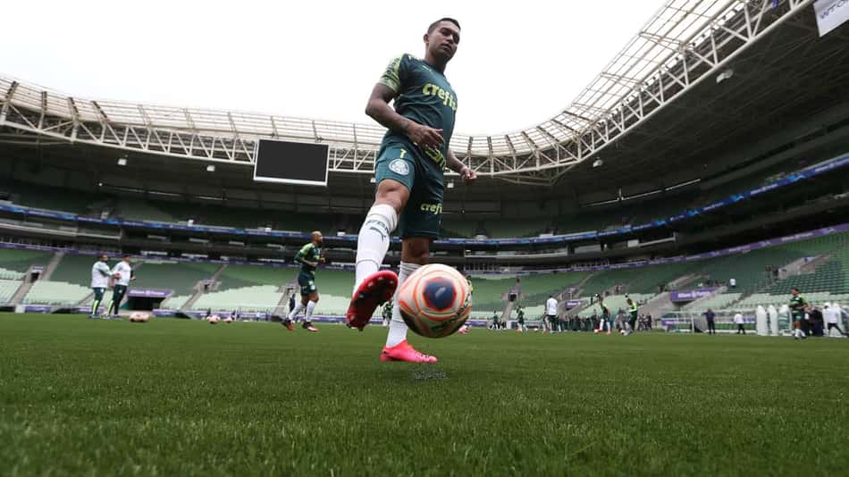Dudu faz 300º jogo com novidade que pediu no Allianz: grama sintética