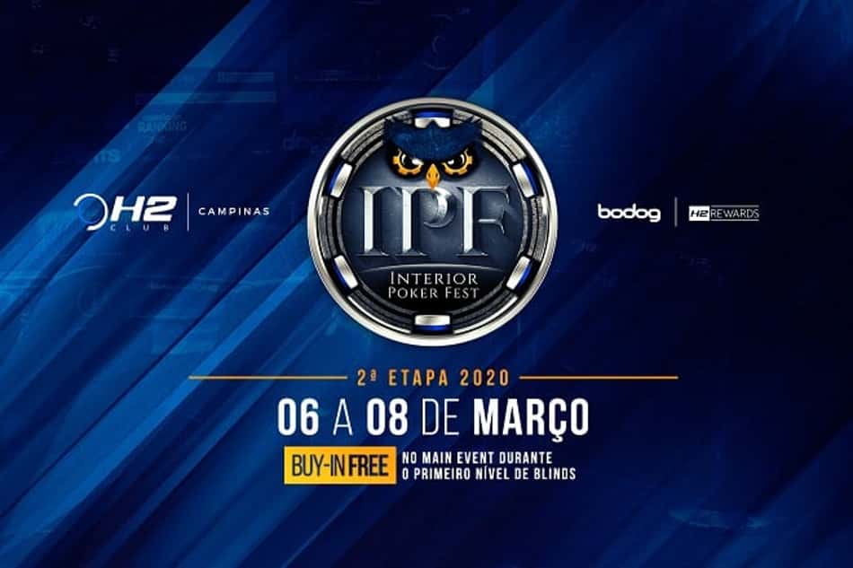 Interior Poker Fest: 2ª etapa acontece entre 6 e 8 de março no H2 Campinas