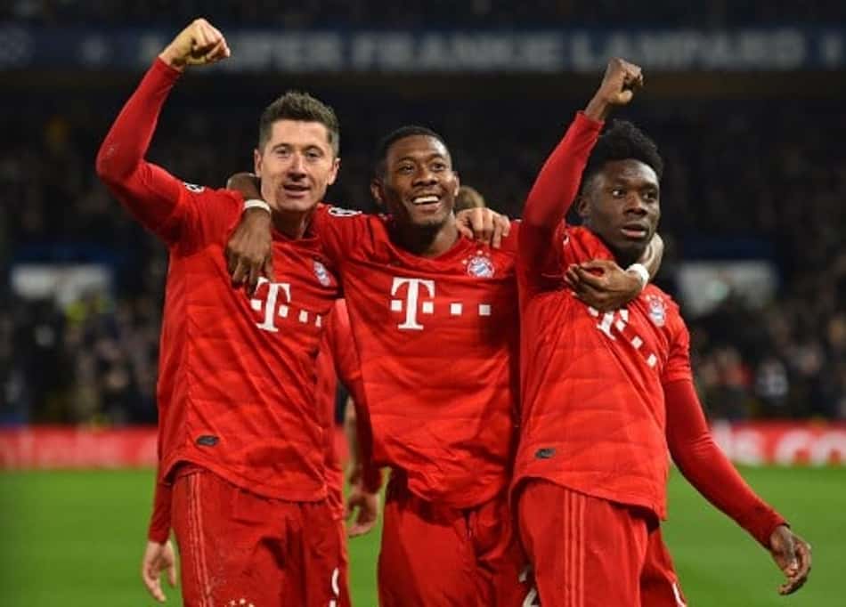 Bayern faz segundo tempo arrasador e vence o Chelsea em Londres