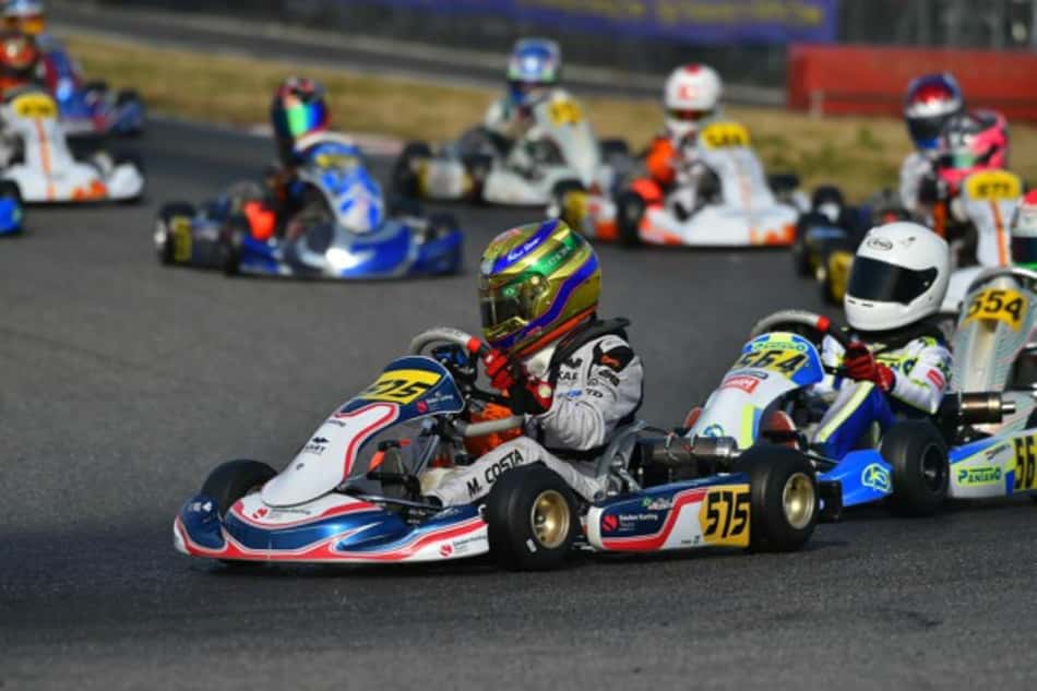 Miguel Costa valoriza etapa com muita garra no WSK Super Master em Lonato