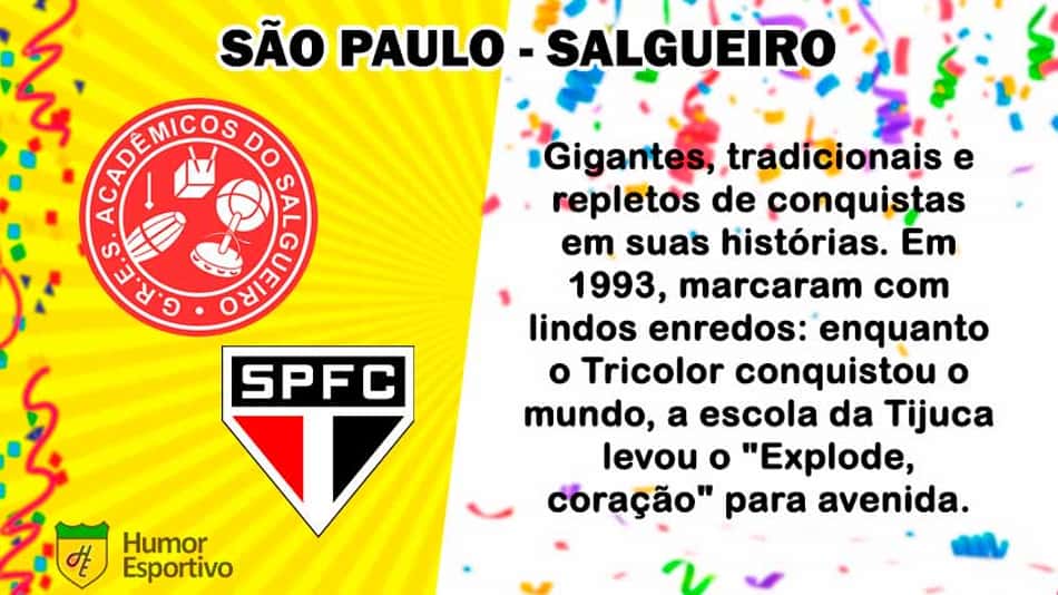 Que clube brasileiro seria qual escola de samba do Rio? Confira!