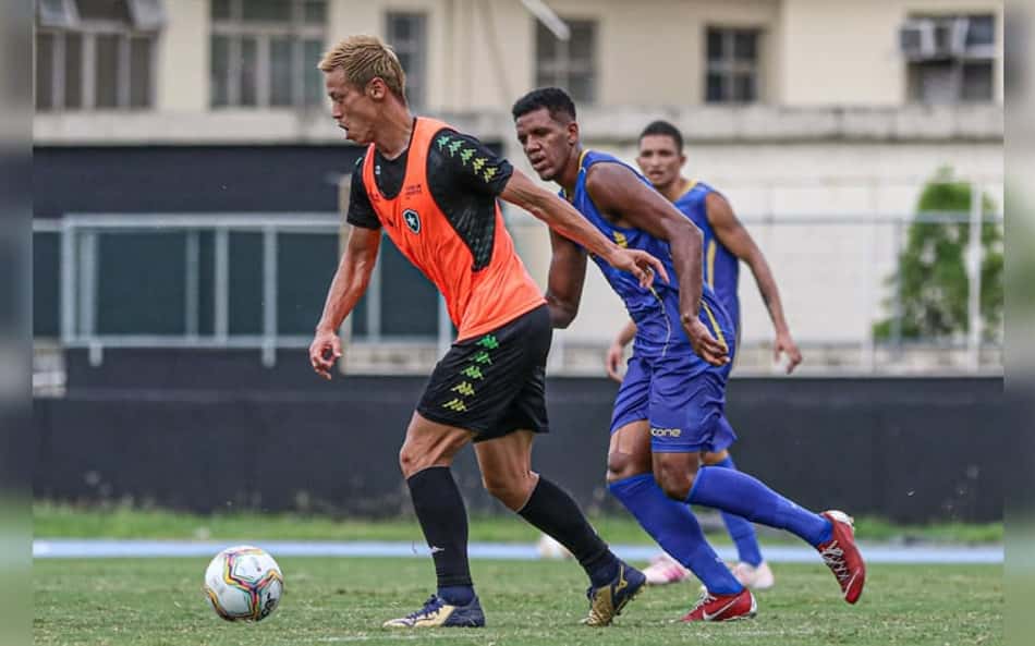 Com Honda em campo, Botafogo vence Madureira em jogo-treino