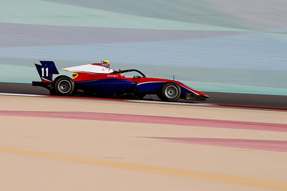 DeFrancesco lidera dia de testes da FIA F3 no Bahrein; brasileiros Igor Fraga e Enzo Fittipaldi participaram