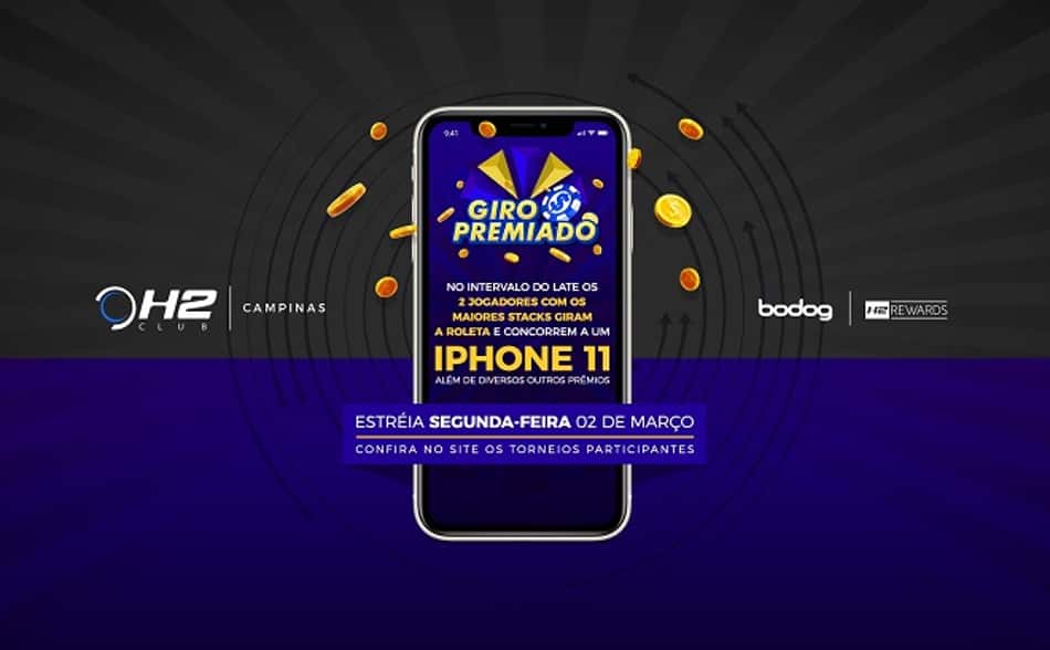H2 Campinas promove Giro Premiado com prêmios a partir de segunda (2/3)