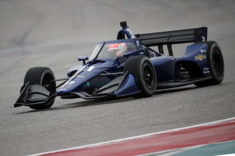 Felipe Nasr lidera testes da IndyCar em Sebring