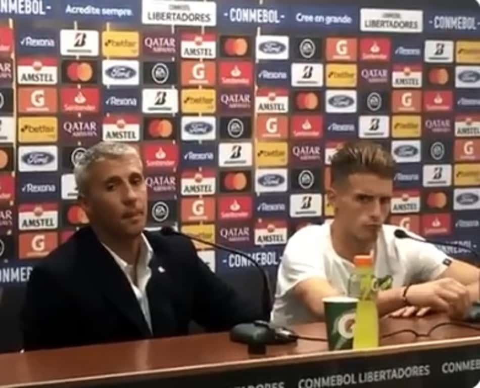 Hernán Crespo parabeniza o Defensa y Justicia e elogia Soteldo
