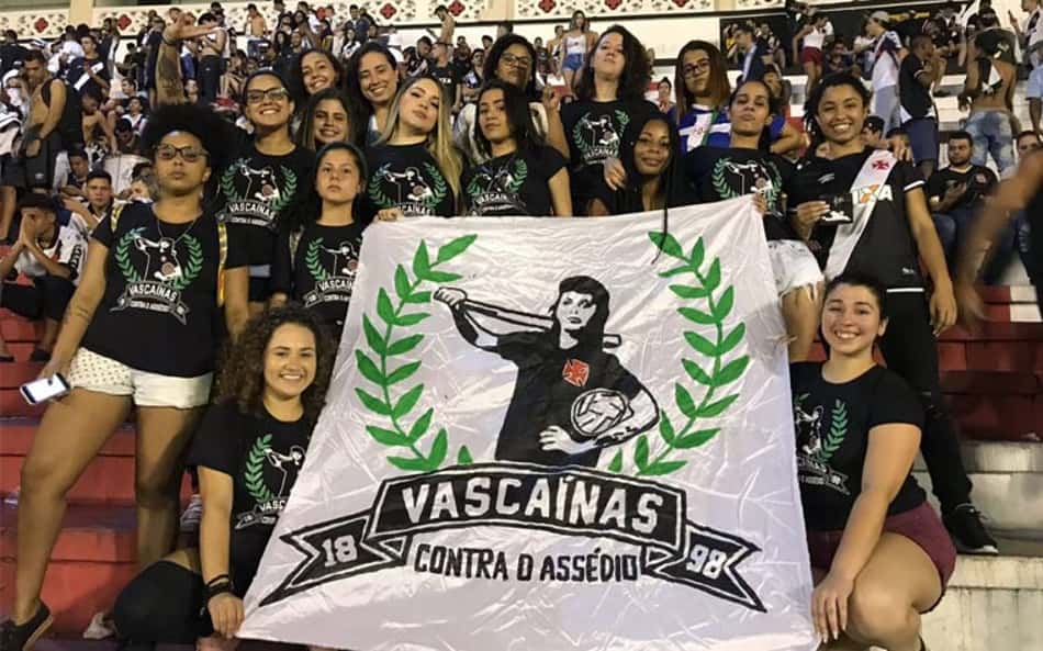 Grupo de torcedoras do Vasco fará ação do Dia da Mulher no Maracanã