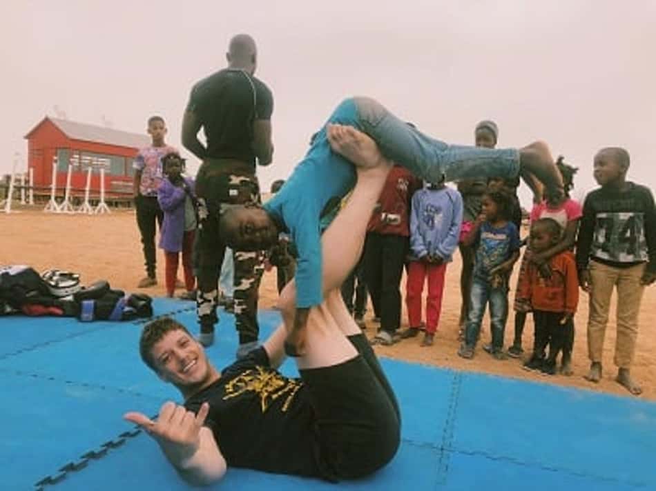 Atleta da Sylvio Behring Association fala sobre o Jiu-Jitsu na Namíbia