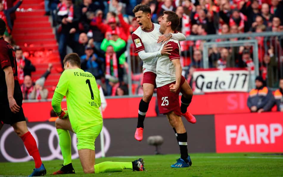 Bayern encontra dificuldade em clássico, mas vence e segue líder