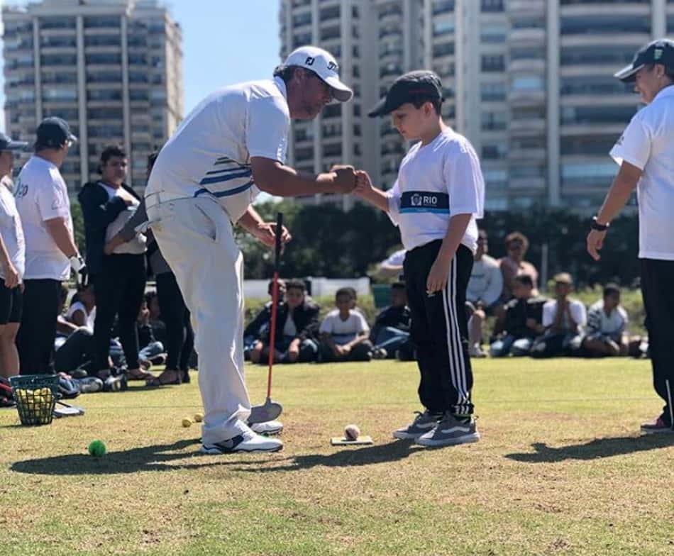 Projeto social para estudantes movimenta Campo Olímpico de Golfe