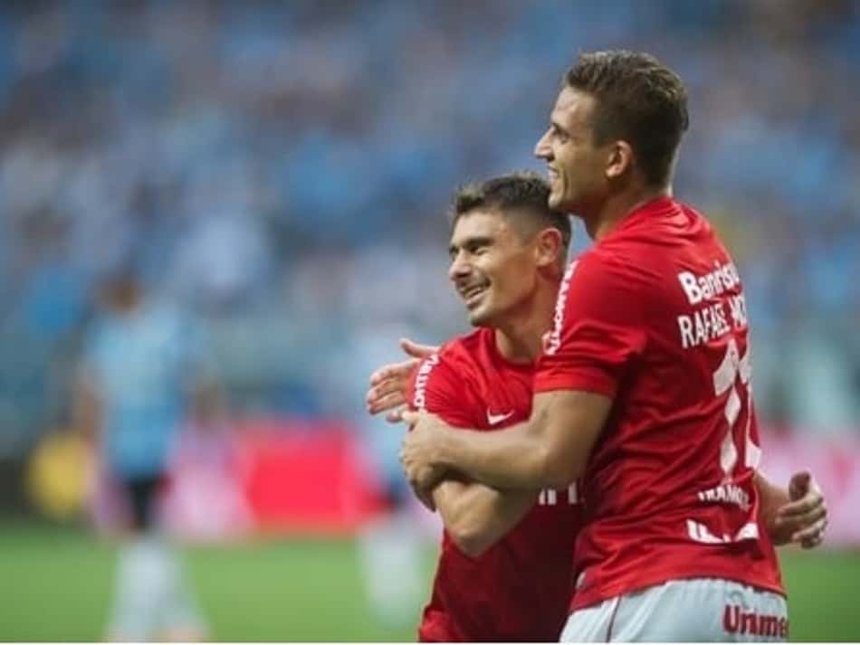 D'Alessandro é o único atleta que esteve presente na vitória do Inter na Arena