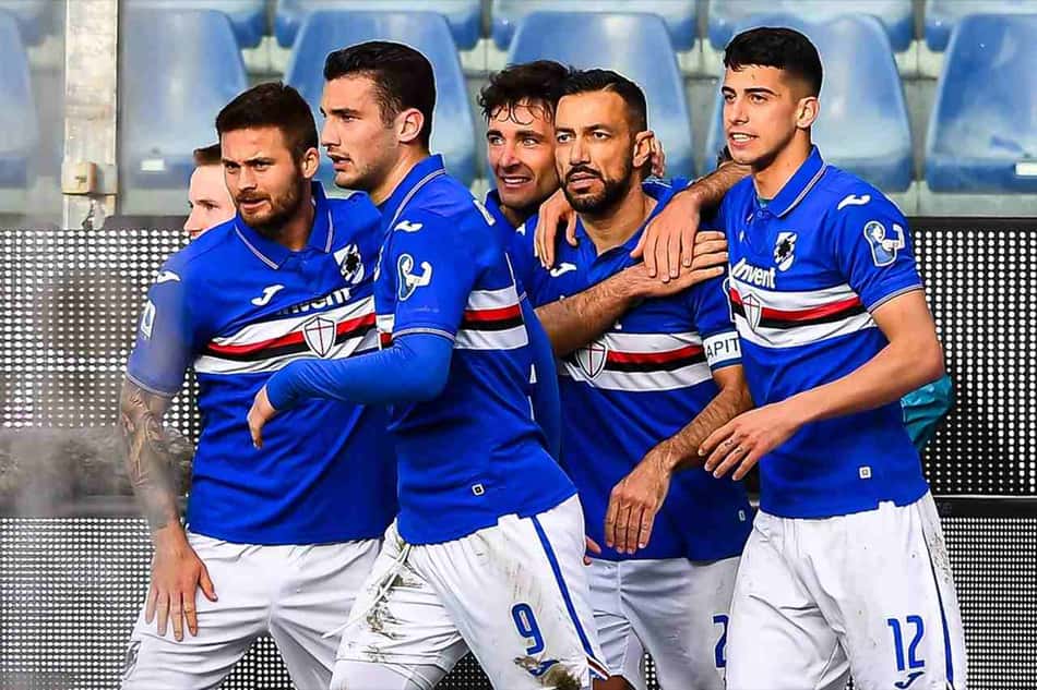 Sampdoria confirma mais cinco casos de coronavírus no clube