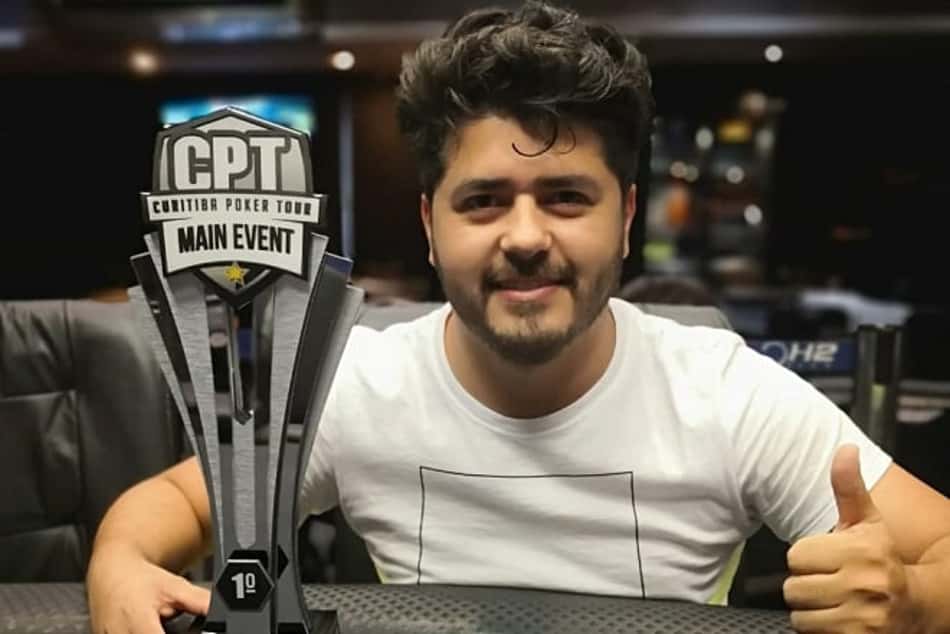Wesley Loubac é o grande campeão da 2ª etapa do Curitiba Poker Tour