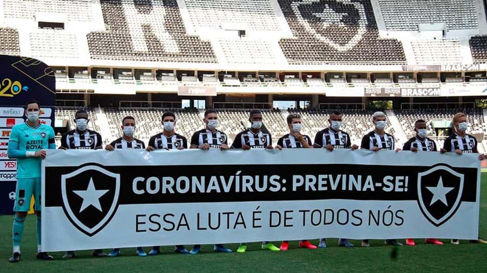 As orientações do Botafogo durante a paralisação pelo coronavírus