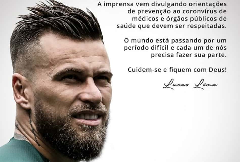 Jogadores do Palmeiras usam redes sociais para alertar sobre pandemia