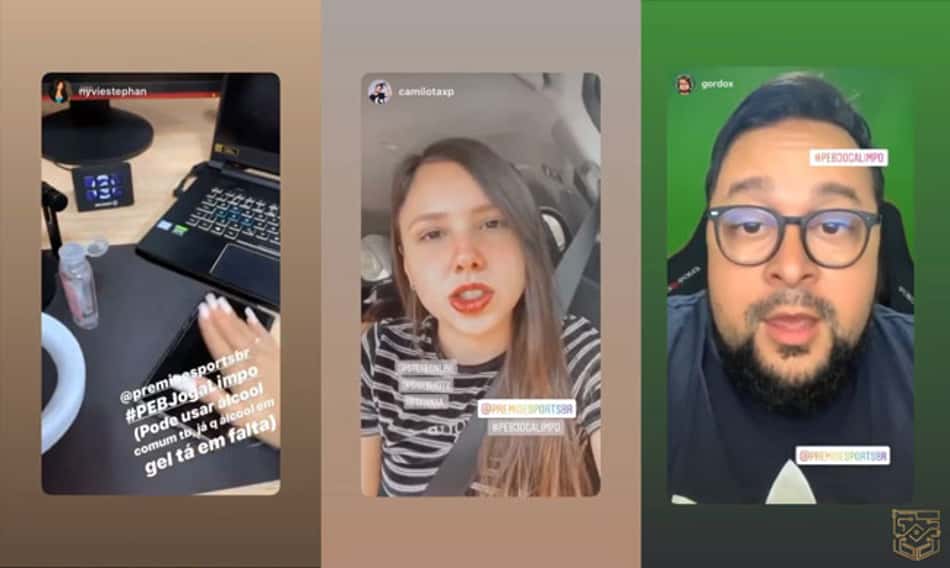 Prêmio eSports Brasil promove ação de conscientização na prevenção ao coronavírus