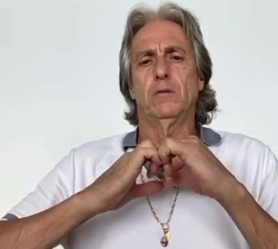 Jorge Jesus agradece mensagens e admite: 'Tiro de cima de mim uma grande carga emocional'