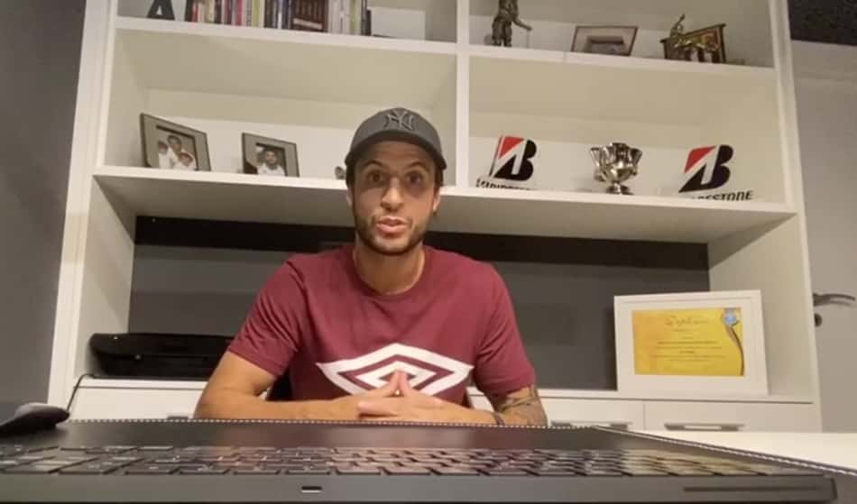 Estudos, filmes, livros e treinos… Hudson fala sobre a rotina em casa