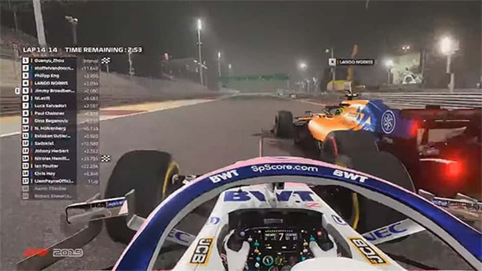 Guanyu Zhou, da Fórmula 2, vence primeiro GP Virtual do Bahrein de F1