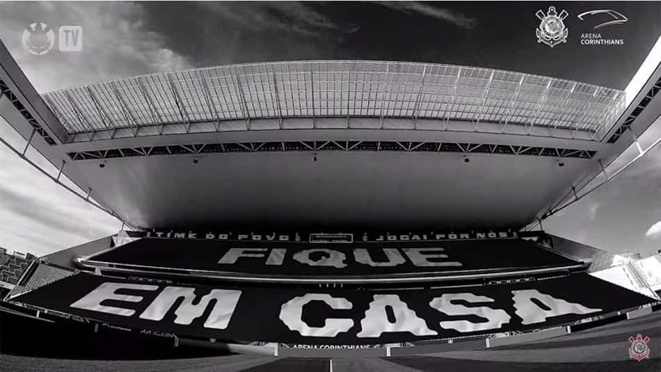 Corinthians faz apelo para que seus torcedores fiquem em casa
