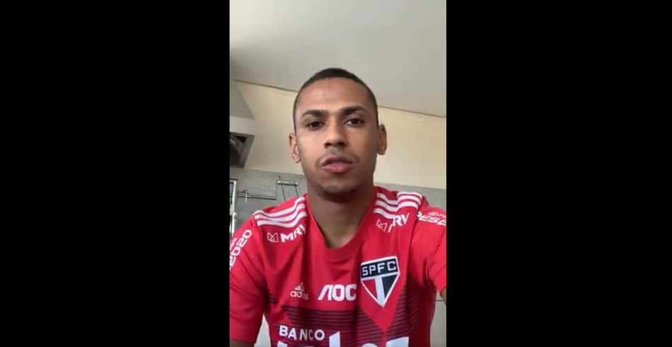 Bruno Alves, do São Paulo, reforça pedido para pessoas ficarem em casa