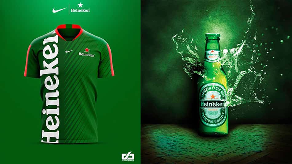 E se as marcas de cerveja ganhassem camisas de futebol? Veja aqui