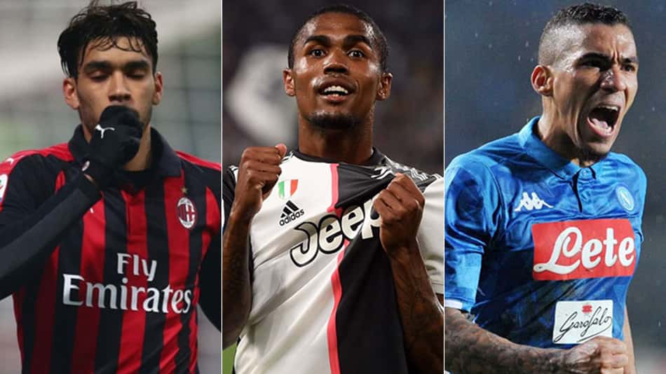 Montagem - Paquetá, Douglas Costa e Allan