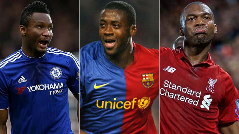 Montagem - Mikel, Yayá Toure e Sturridge