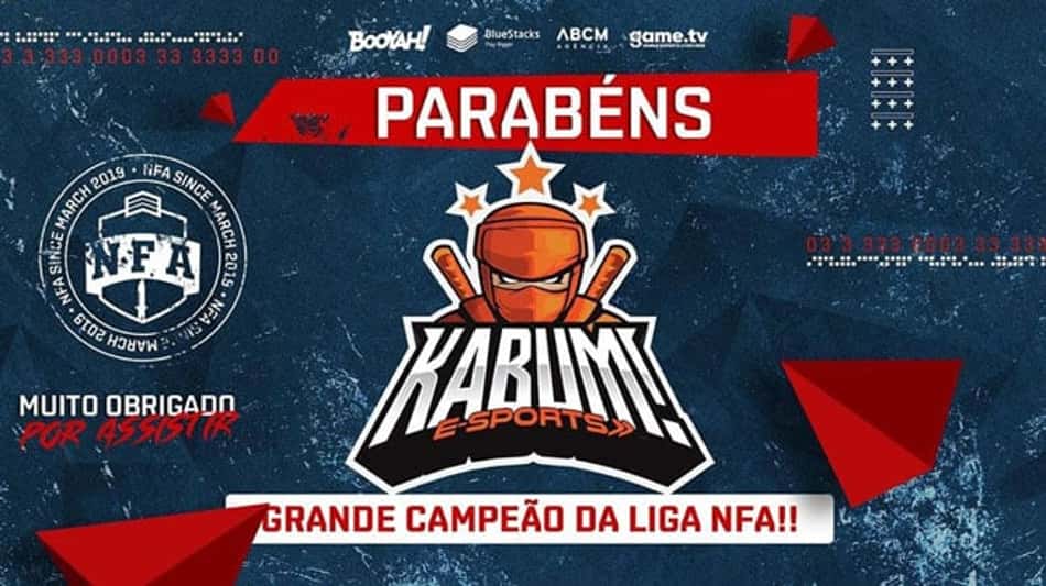 Free Fire: A KaBuM! se consagra campeã da 3ª edição da Liga NFA