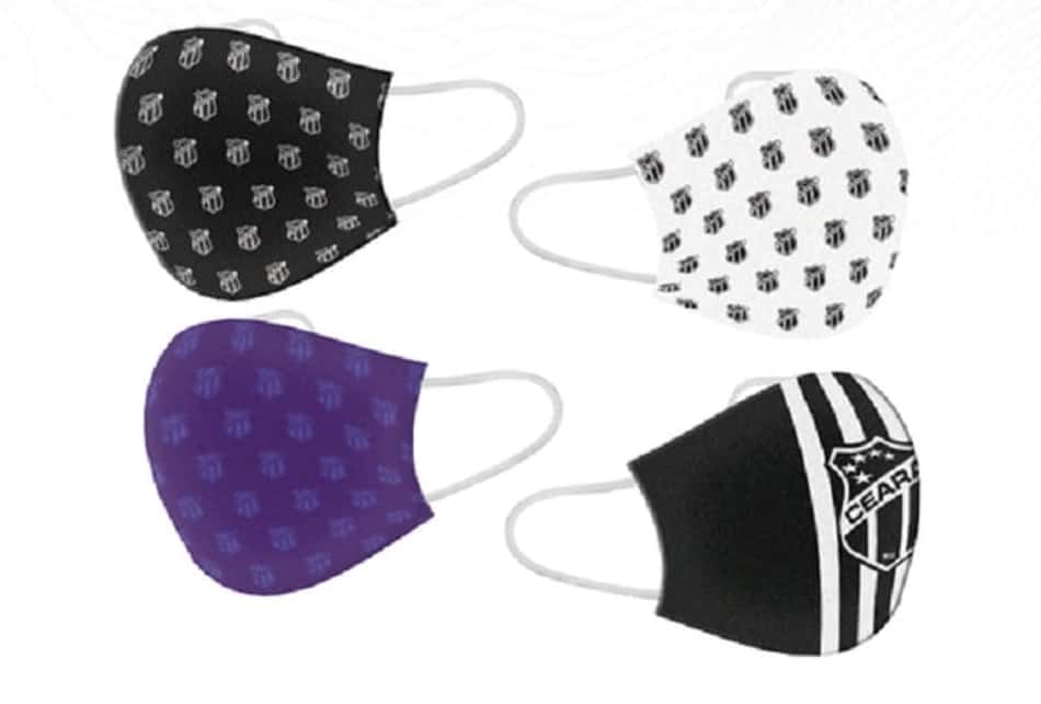 Máscaras de proteção personalizadas serão vendidas pelo Ceará